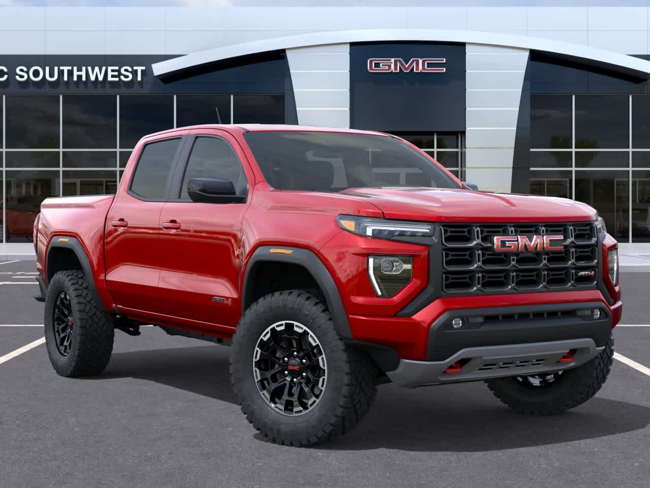 New 2026 Volcanic Red Tintcoat GMC AT4 image 7
