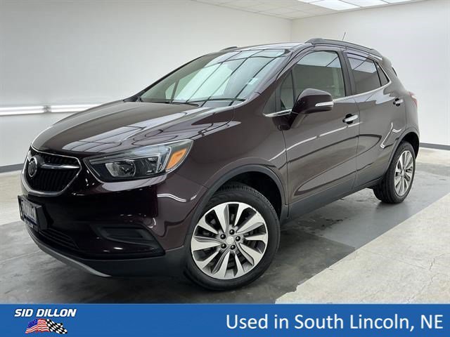 Used 2018 Black Cherry Metallic Buick Preferred image 1
