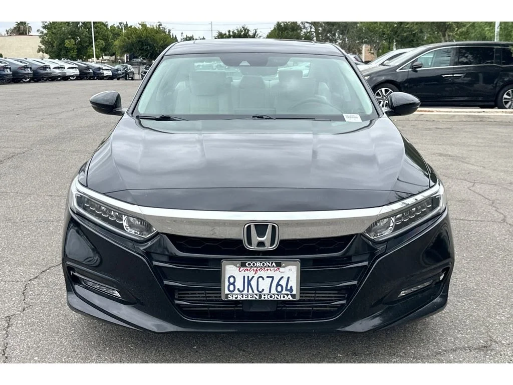 Used 2018 Crystal Black Pearl Honda EX-L 2.0T image 3