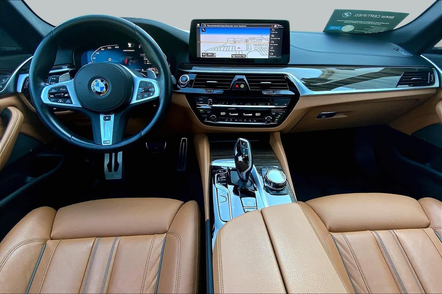 Certified Used 2023 Dark Graphite Metallic BMW M550i xDrive image 15