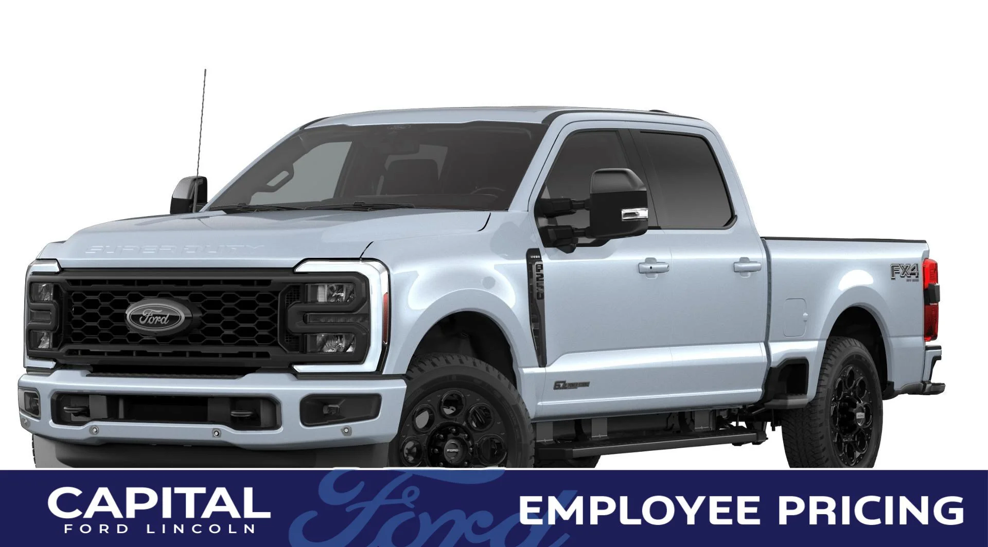 New 2026 GLACIER GREY METALLIC Ford LARIAT image 1