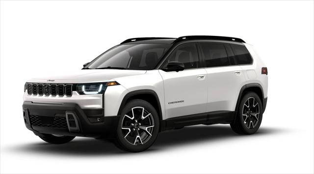 New 2026 Bright White Clear-Coat Exterior Paint Jeep Overland image 1