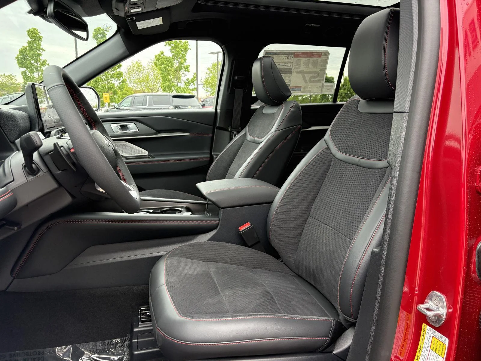 New 2026 Rapid Red Metallic Tinted Clearcoat Ford ST image 16