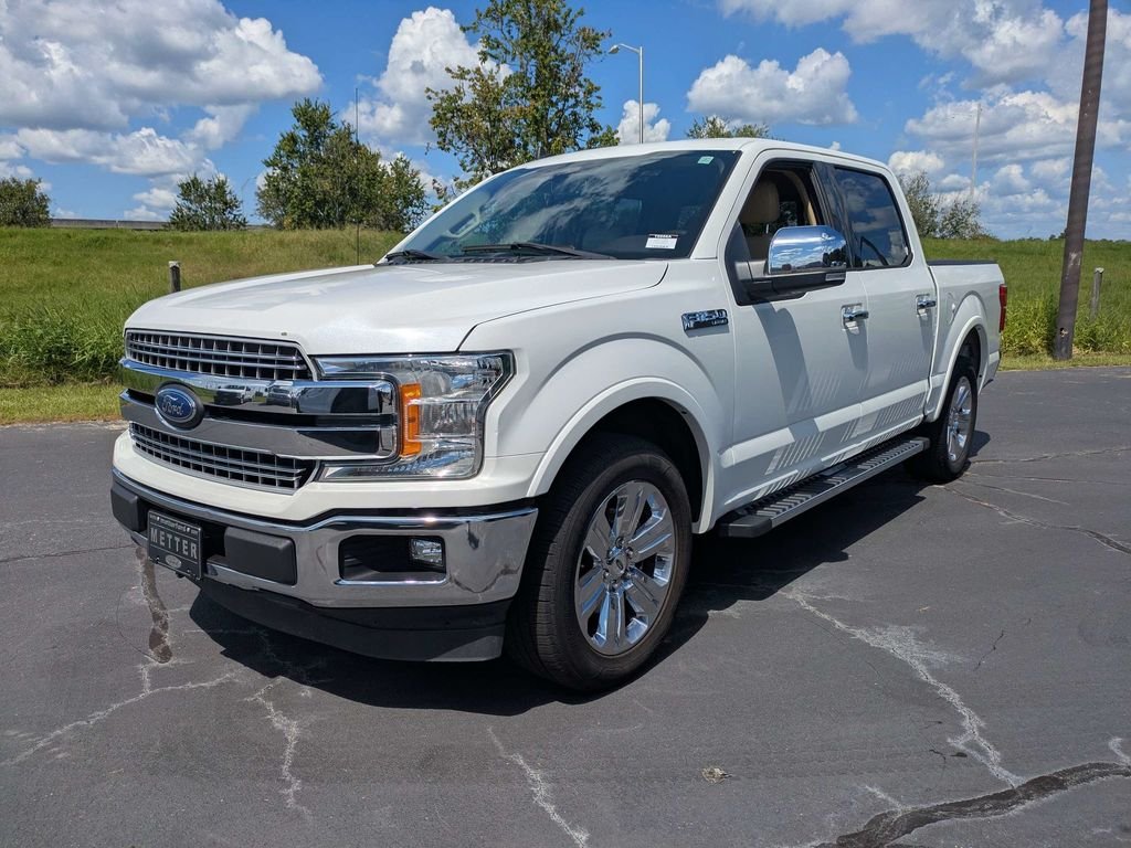 Used 2020 White Ford Lariat image 8