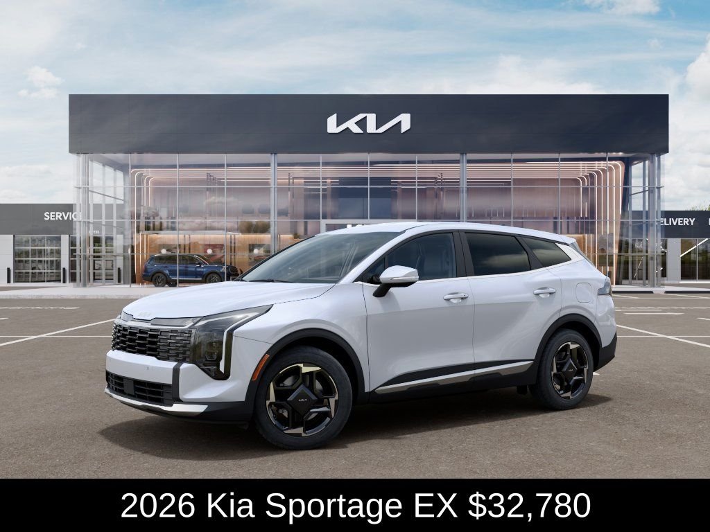 New 2026 Glacial White Pearl Kia EX image 4