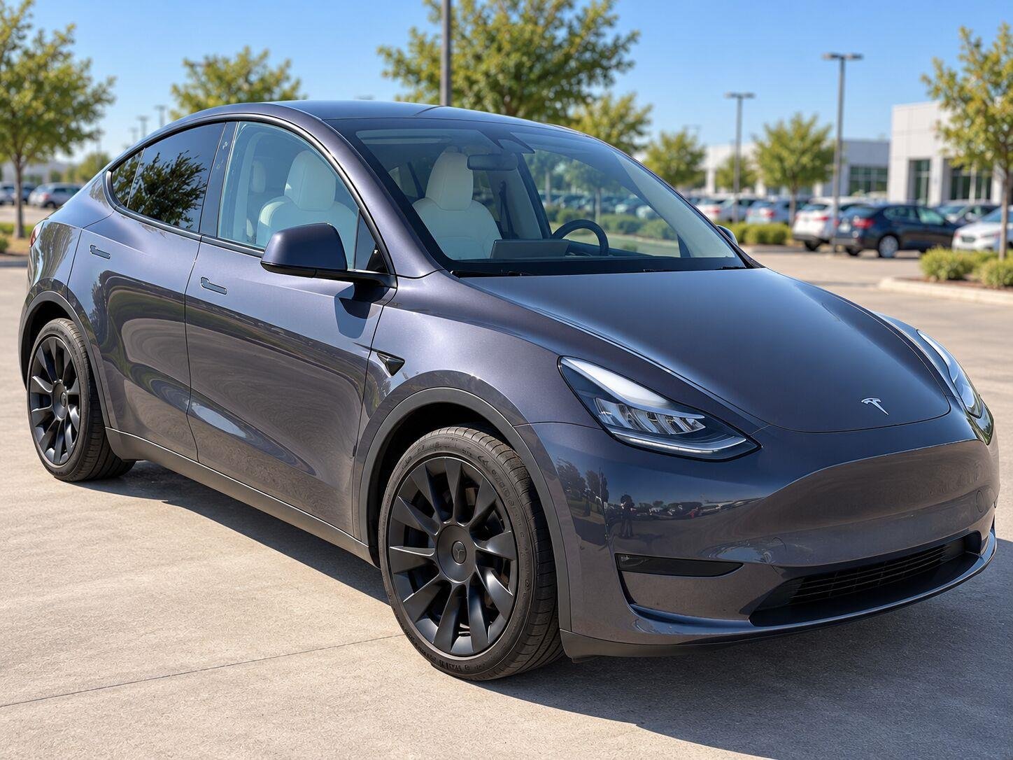 Used 2023 GRAY Tesla Long Range image 3