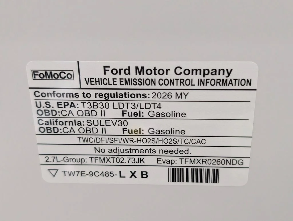 New 2026 Oxford White Ford XLT image 30