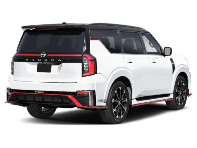 New 2026 Everest White TriCoat / Super Black Two-tone Nissan NISMO image 2