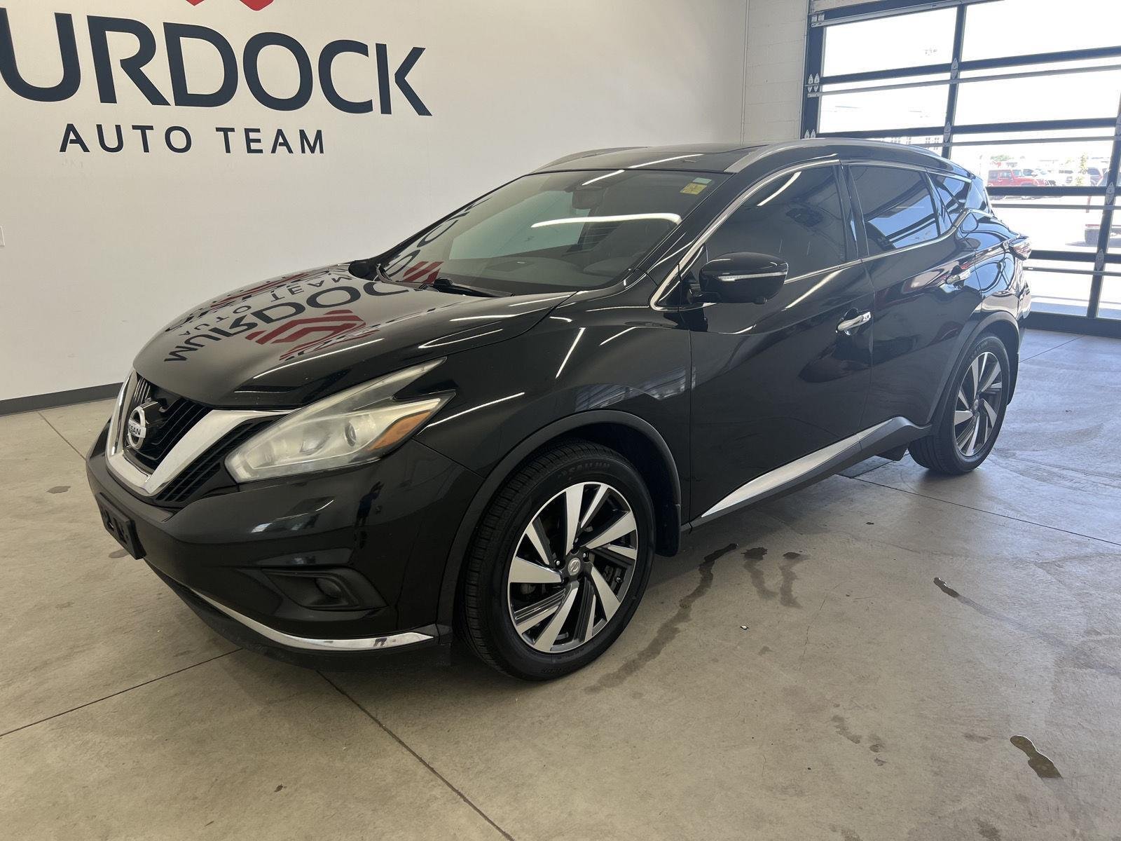 Used 2015 Magnetic Black Metallic Nissan Platinum image 6