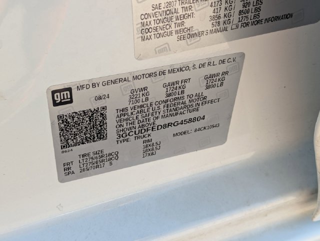 Used 2024 White Chevrolet LT Trail Boss image 29
