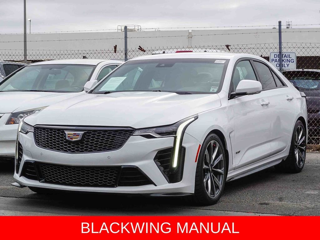 Used 2022 Summit White Cadillac V-Series image 3