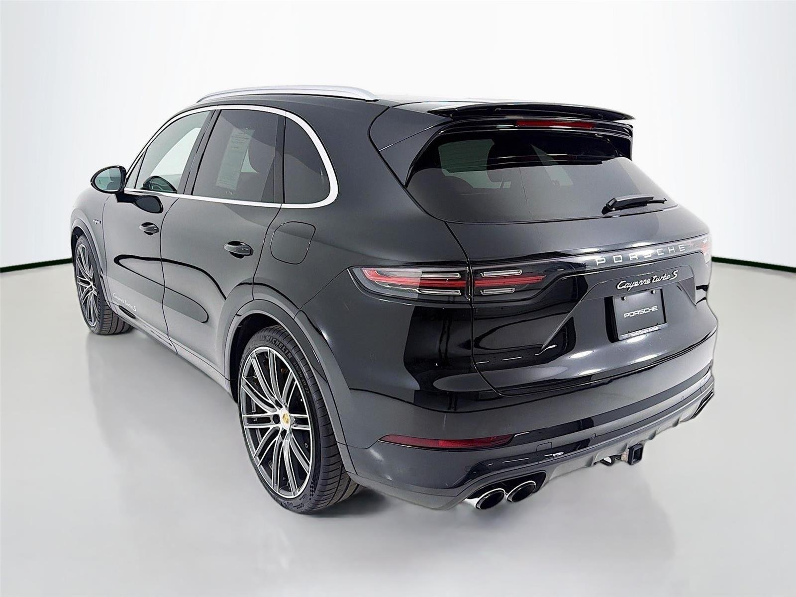 Used 2023 Black Porsche Turbo S E-Hybrid image 3