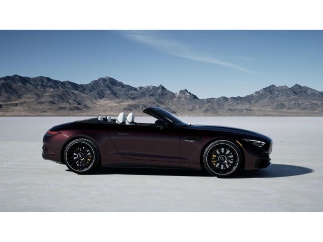 New 2027 MANUFAKTUR Rubellite Red Metallic Mercedes-Benz AMG® SL 55 Roadster image 16
