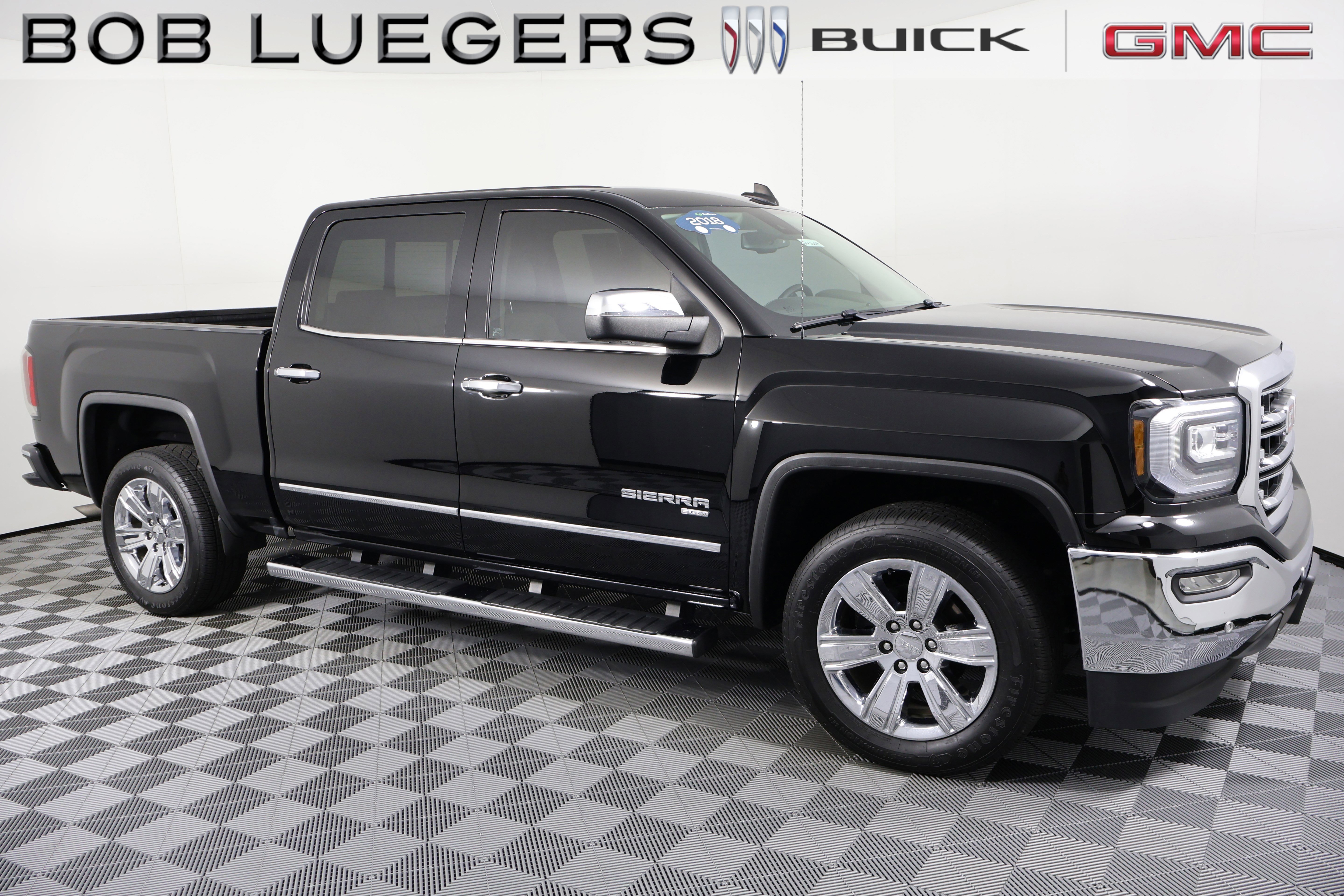 Certified 2018 GMC Sierra 1500 SLT with VIN 3GTU1NER5JG261530 for sale in Jasper, IN