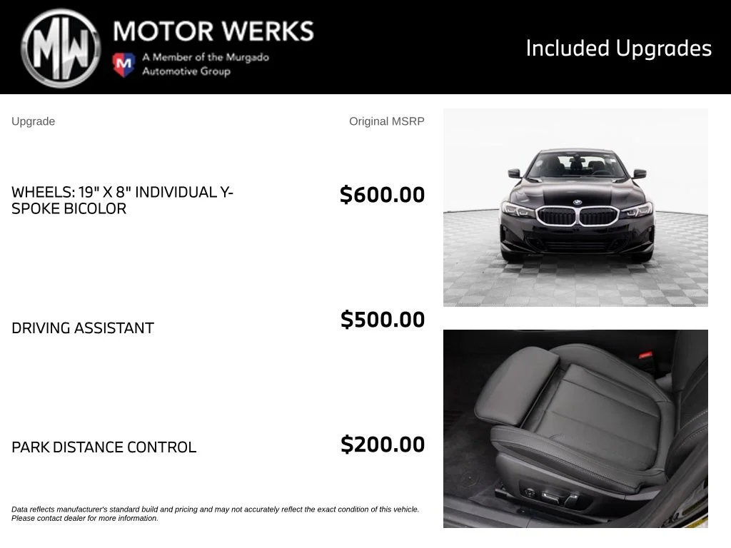 Used 2026 Black BMW 330i xDrive image 4