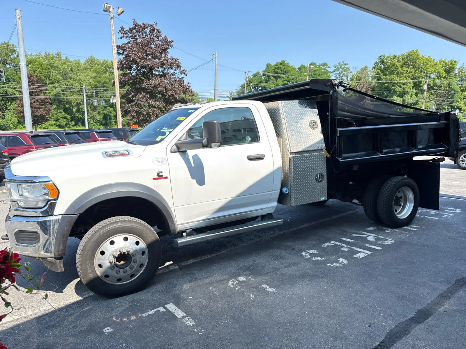 Used 2022 Bright White Clearcoat Ram Tradesman image 7