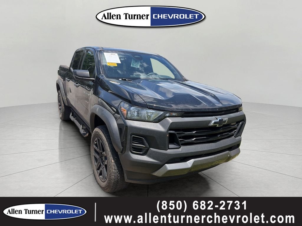 Used 2024 Black Chevrolet Trail Boss image 1