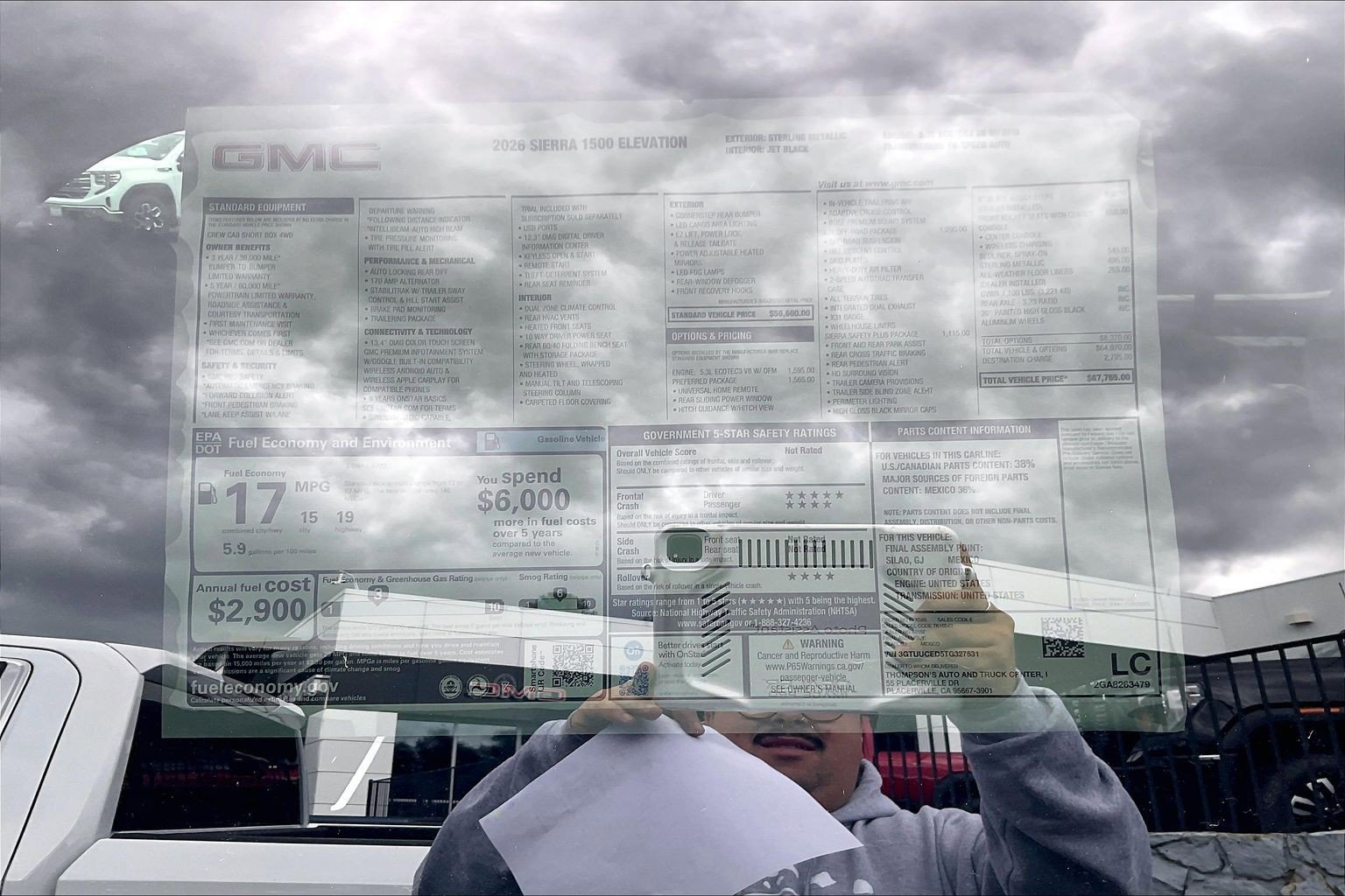 New 2026 Sterling Metallic GMC Elevation image 20