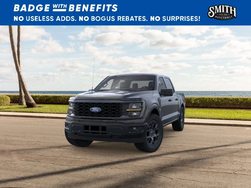 New 2026 Agate Black Metallic Ford STX® image 3