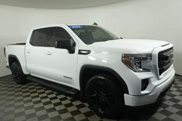 Used 2021 Summit White GMC Elevation image 1