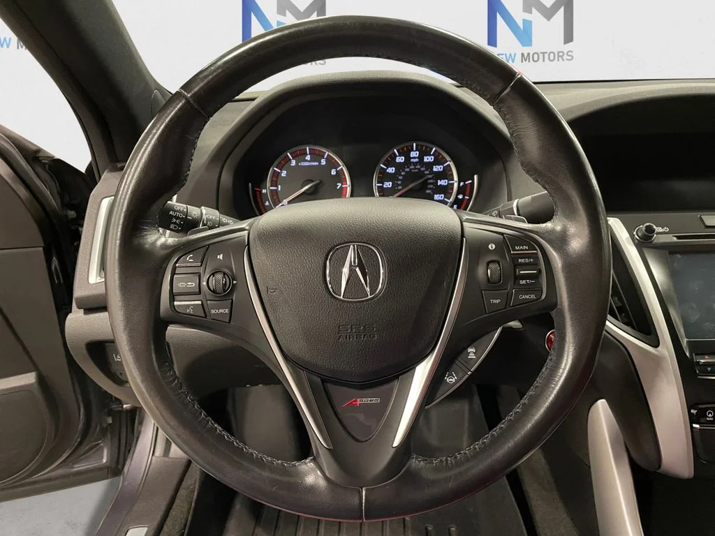 Used 2019 Gray Acura 3.5L Technology Pkg w/A-Spec Pkg image 12