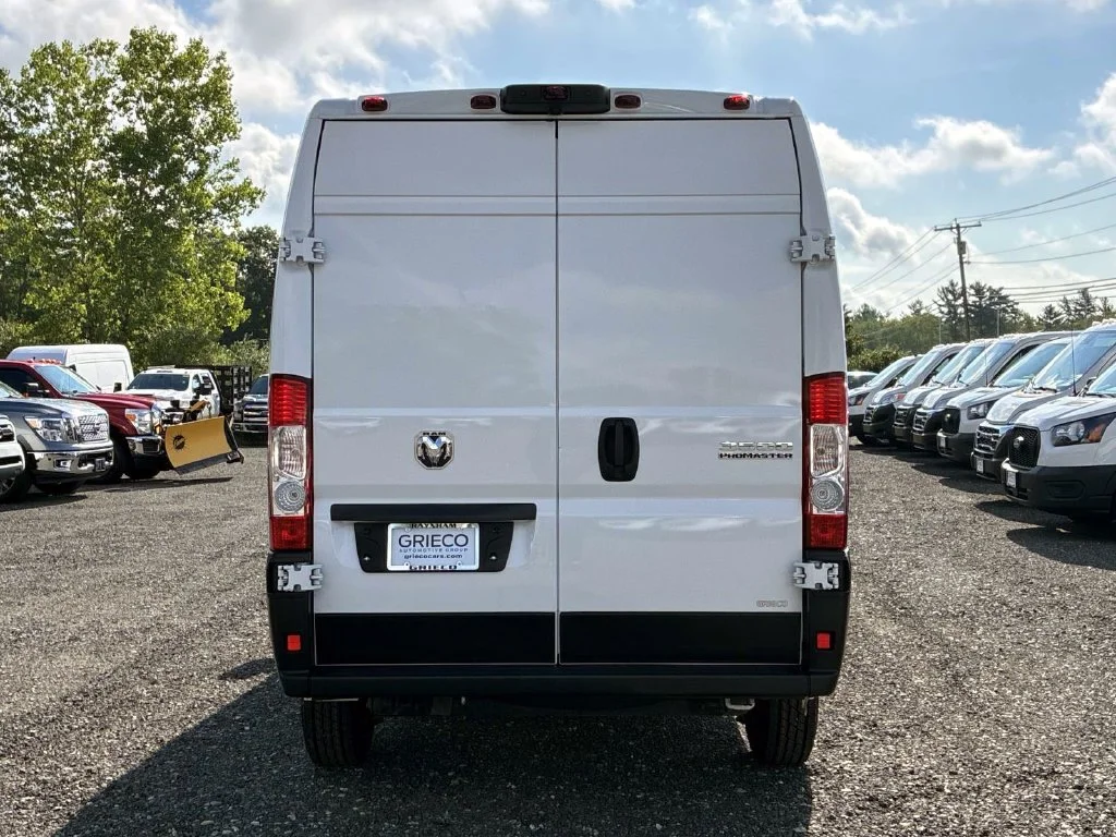 Used 2025 Bright White Clearcoat Ram High Roof image 6