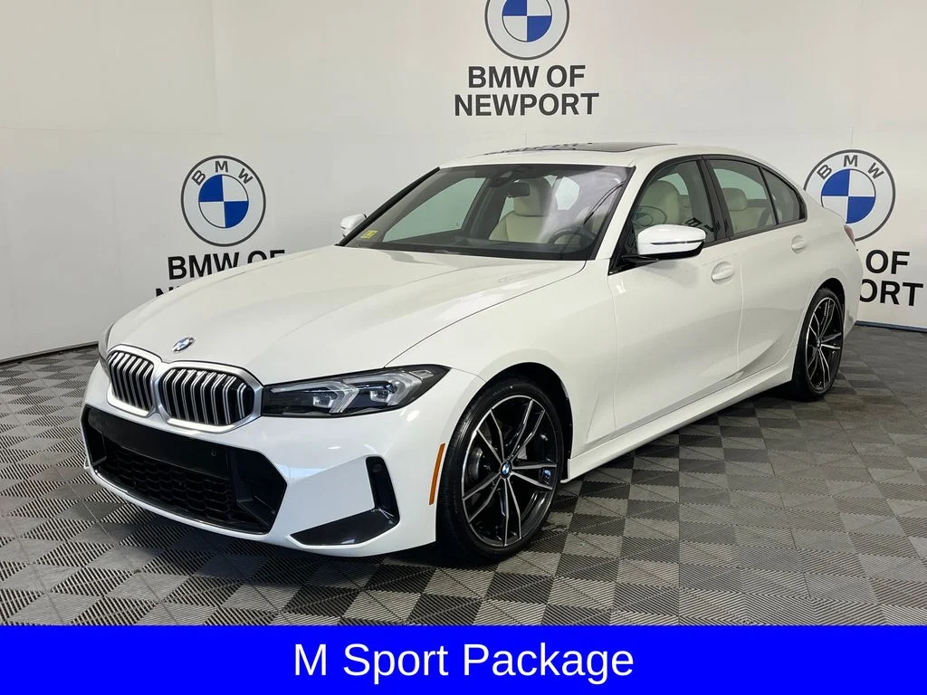 Certified Used 2023 Alpine White BMW 330i xDrive image 3