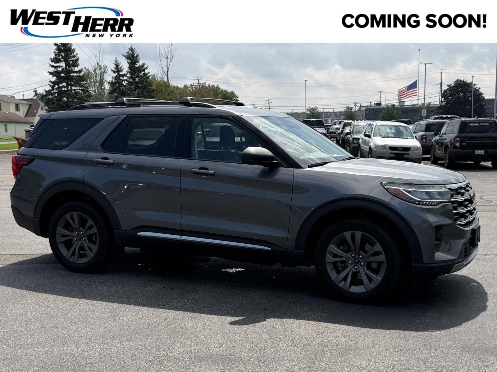 Used 2025 Carbonized Gray Ford Active image 1