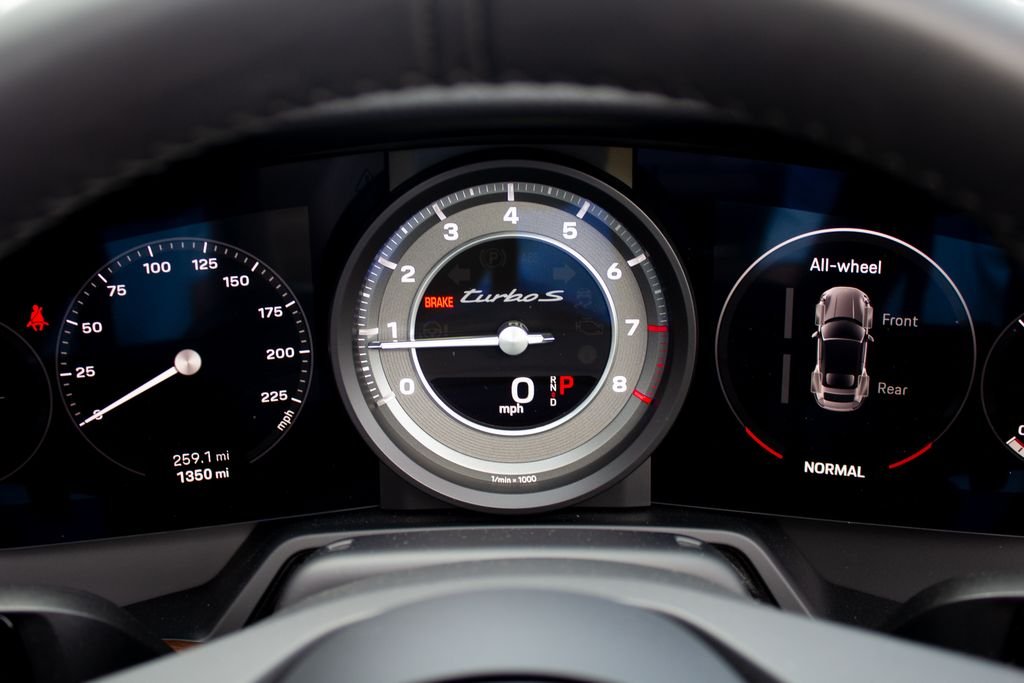 Used 2025 Jet Black Metallic Porsche Turbo S image 15