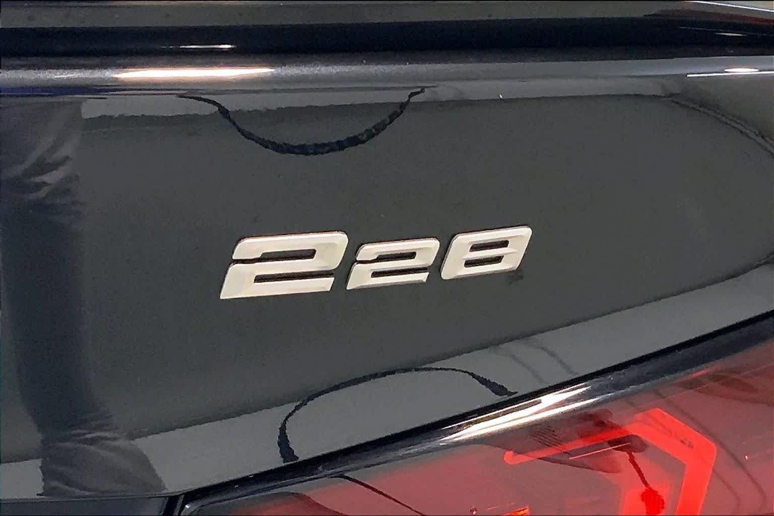 Used 2025 Black Sapphire Metallic BMW 228 xDrive image 29