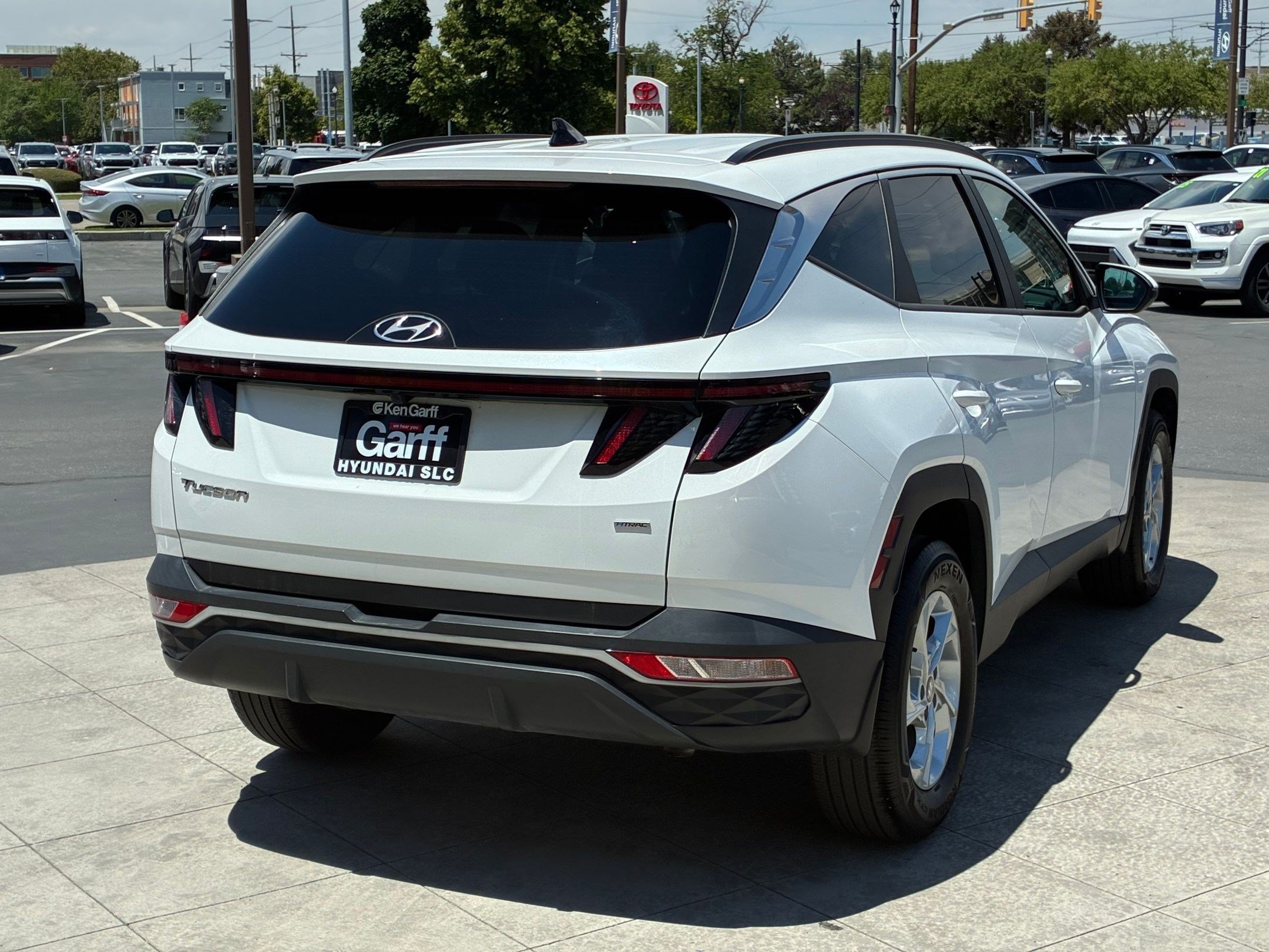 Certified Used 2023 Serenity White Pearl Hyundai SEL image 4