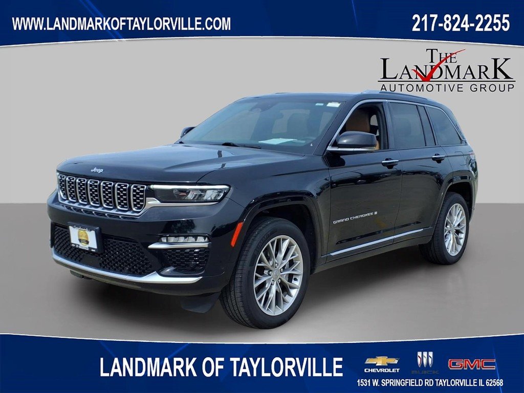 Used 2023 Diamond Black C Jeep SUMMIT image 1