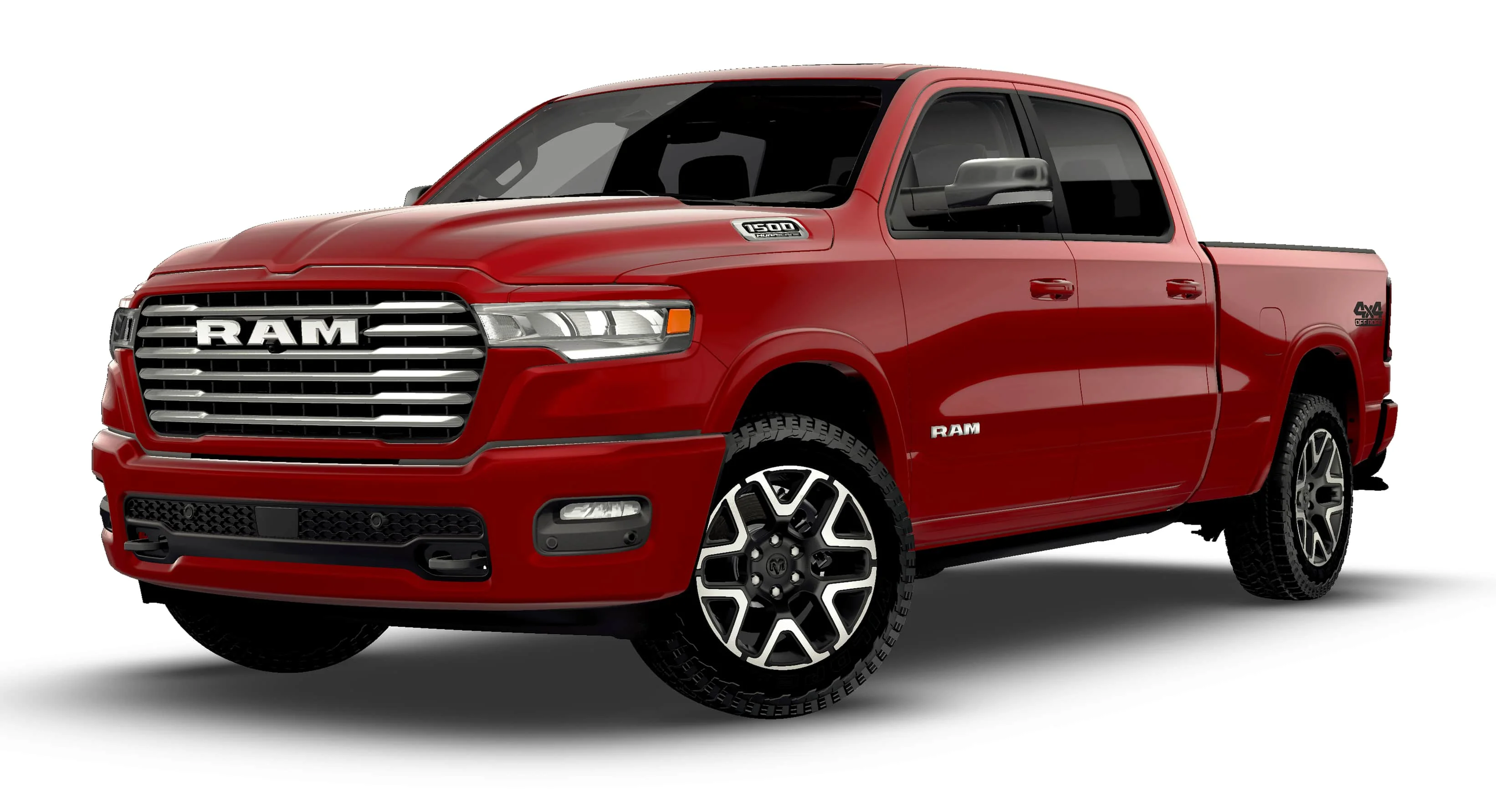 New 2026 Molten Red Pearl-Coat Exterior Paint RAM LARAMIE image 27