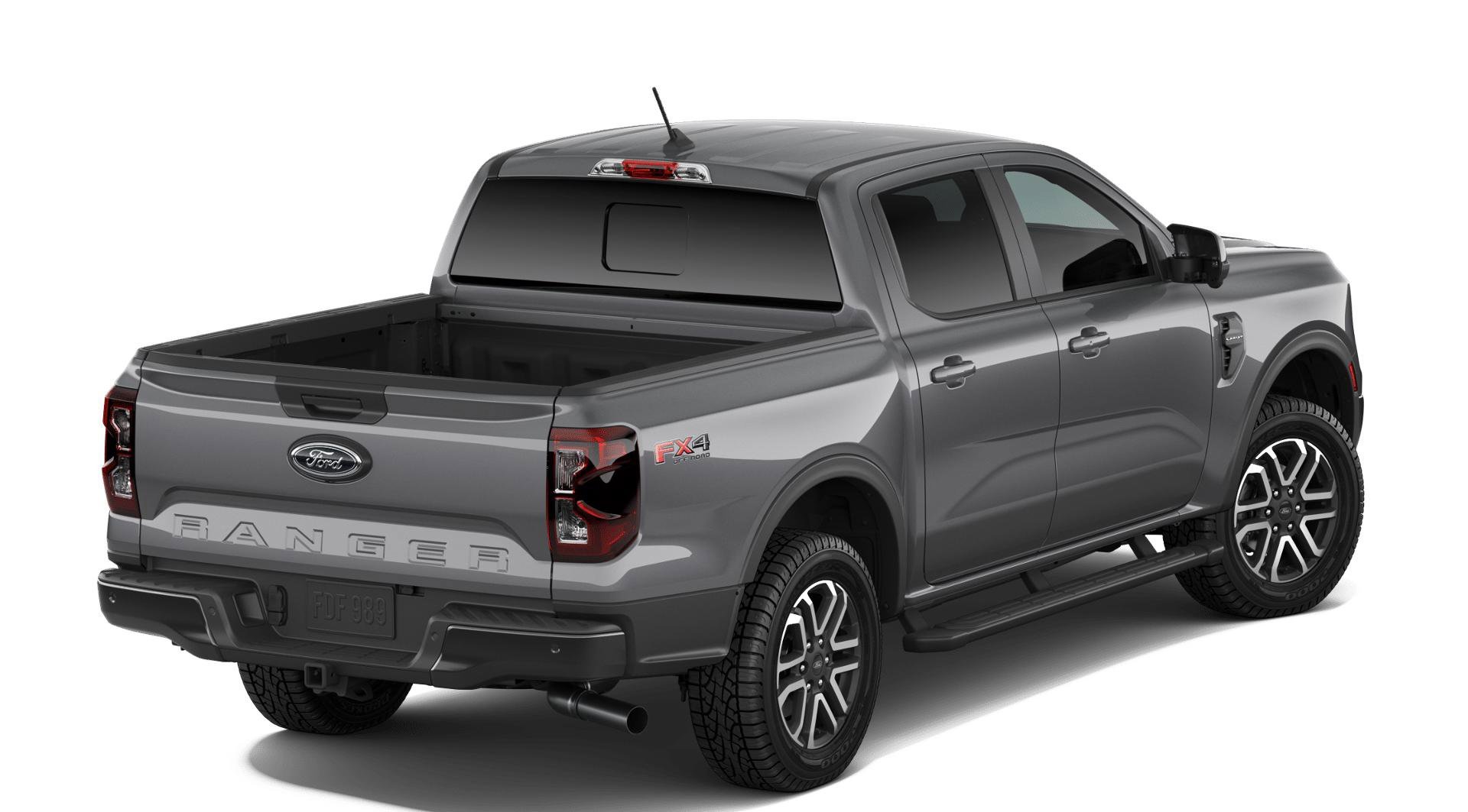 New 2026 Carbonized Gray Metallic Ford LARIAT image 3
