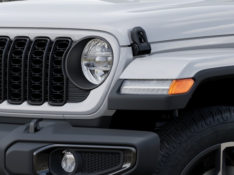 New 2025 Bright White Clearcoat Jeep Sport S 4xe image 26