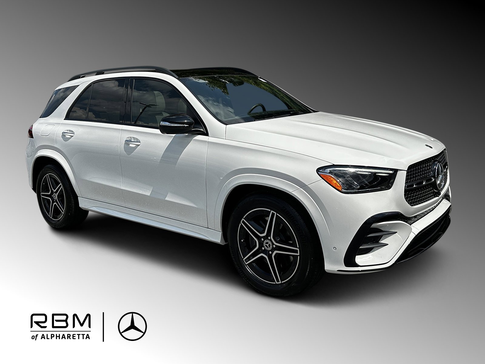 Certified Used 2025 White Mercedes-Benz GLE 450e image 1