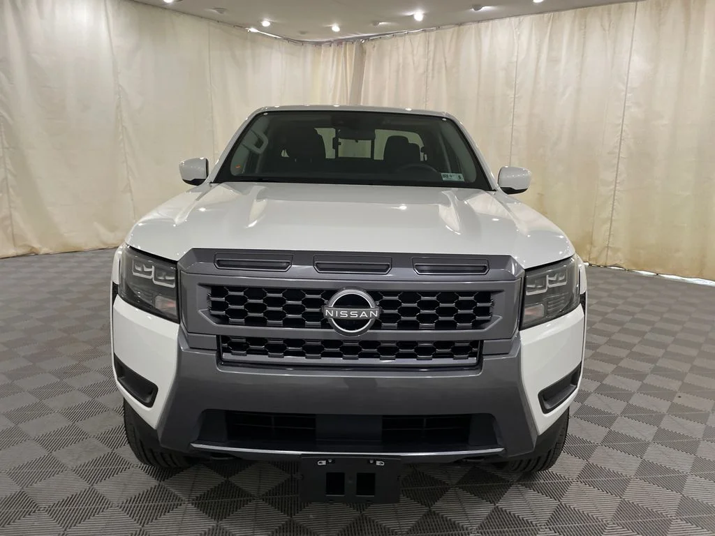 New 2026 Glacier White Nissan Crew Cab SV Long Bed image 2