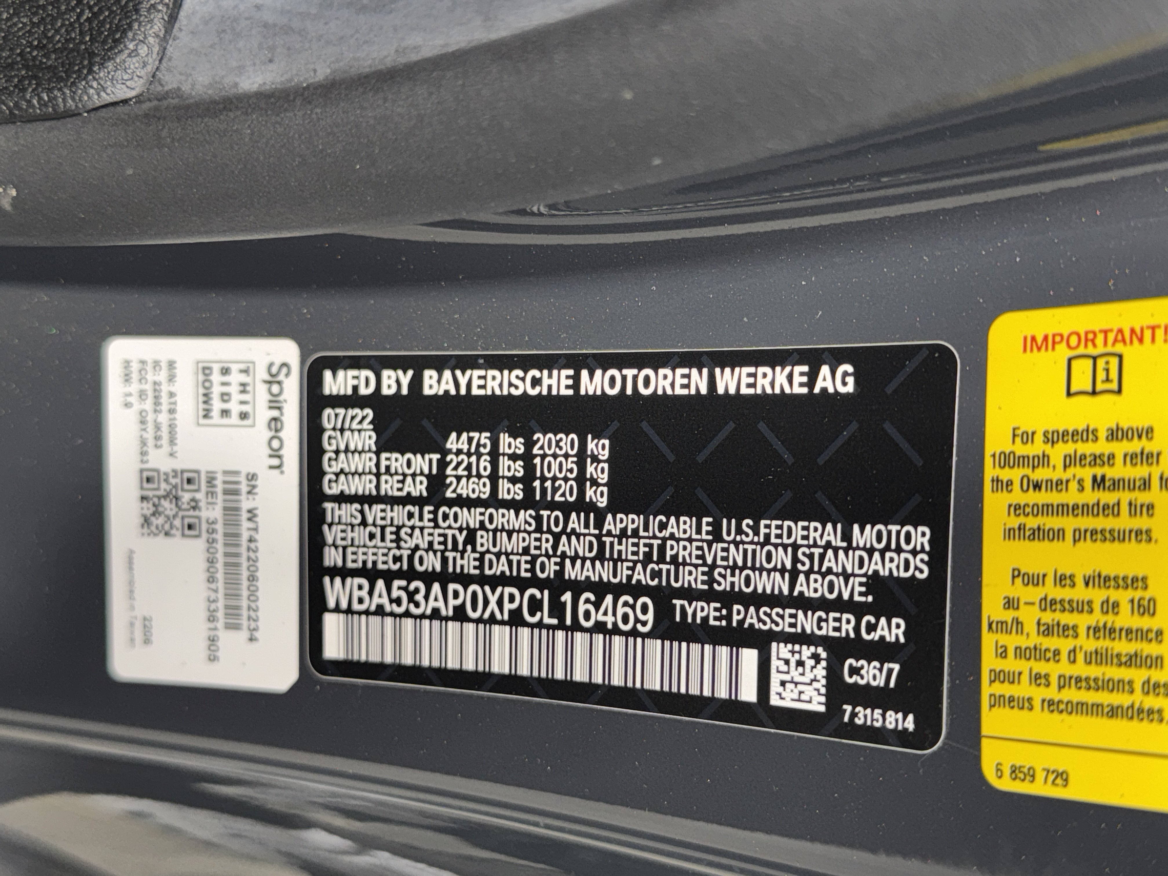 Used 2023 Individual Dravit Grey Metallic BMW 430i image 10