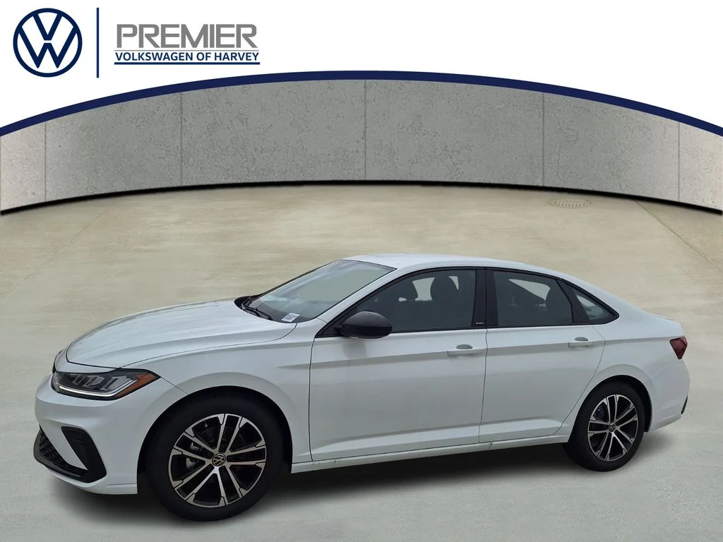New 2026 White Volkswagen 1.5T Sport image 1
