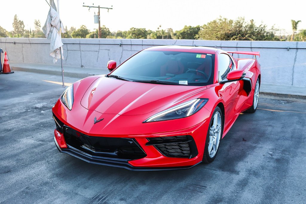 Used 2023 Torch Red Chevrolet Stingray image 4