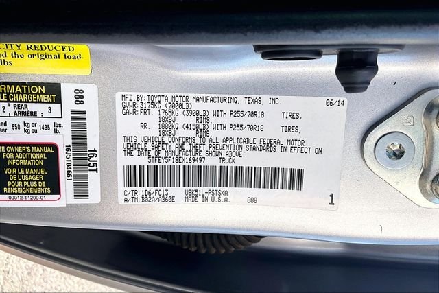 Used 2014 Silver Toyota SR5 image 28