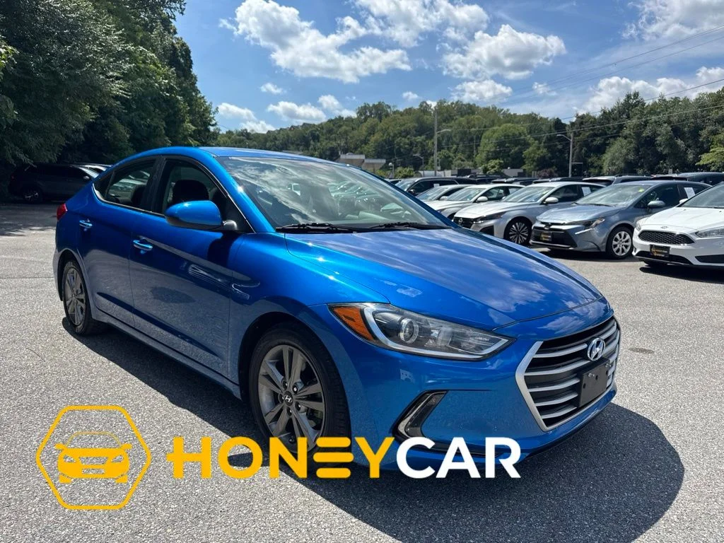 Certified Used 2017 Blue Hyundai Value Edition image 1