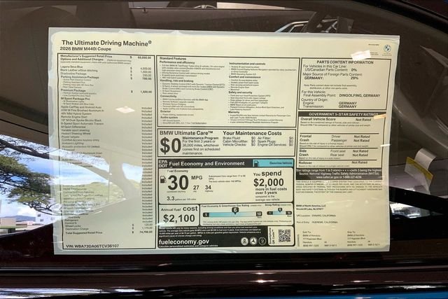 2026 BMW 4 Series M440i - Photo 13