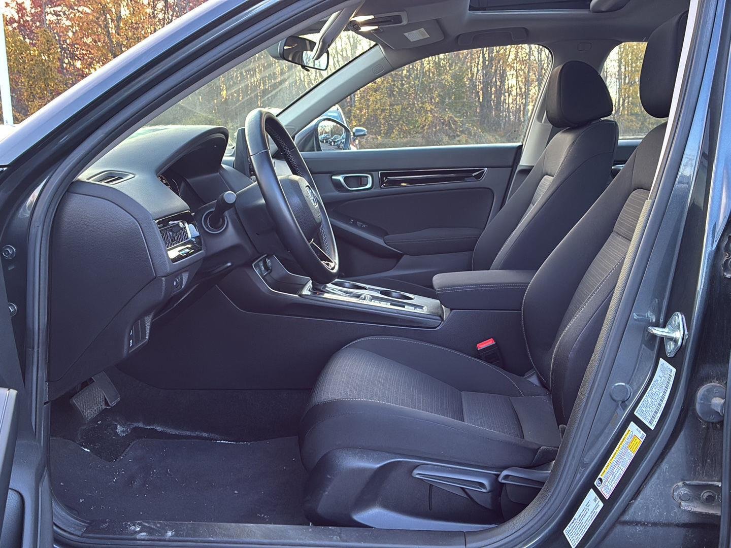 Used 2024 Meteorite Gray Metallic Honda EX image 20
