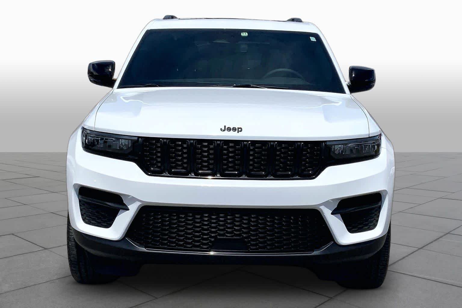 Used 2024 Bright White Clearcoat Jeep Altitude X image 3