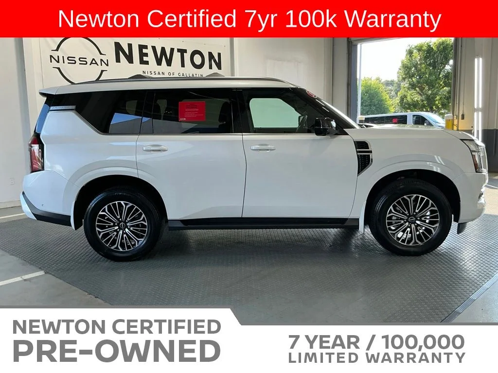 Certified Used 2025 Aspen White Nissan SL image 4