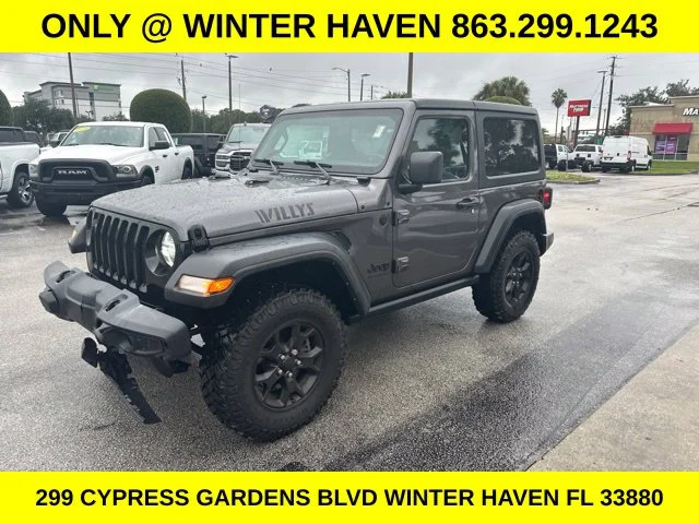 Used 2021 Gray Jeep Willys image 3