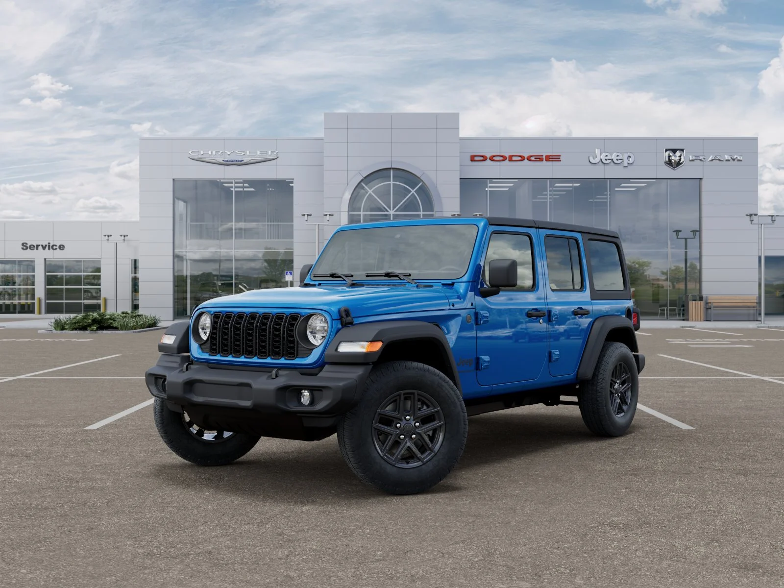 New 2026 Hydro Blue Pearlcoat Jeep Sport S image 27