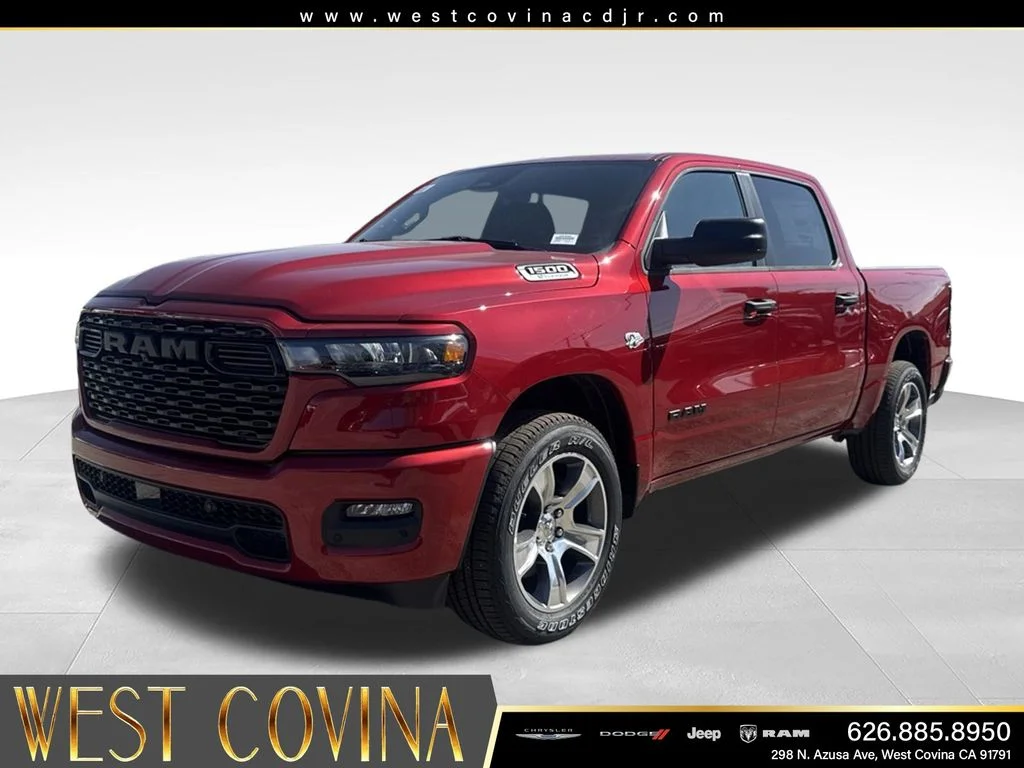 New 2026 Molten Red Pearlcoat RAM Express image 1