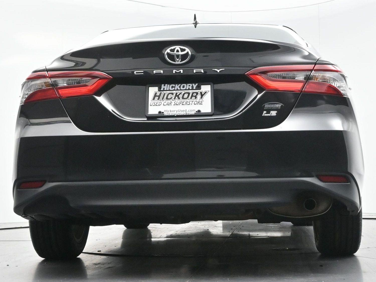 Used 2022 Midnight Black Metallic Toyota LE image 45